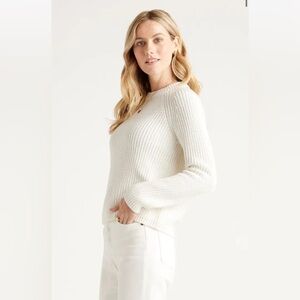 100% Organic Cotton Fisherman Crew Sweater